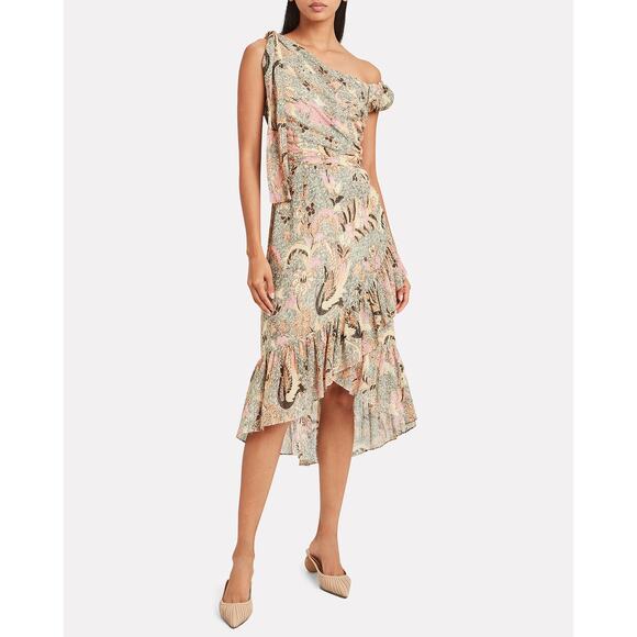 Ulla Johnson Uma Birds Of Paradise Voile Dress Size 0 New with Tags - Picture 4 of 11